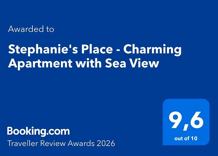 アパート Stephanie's Place - Charming With Sea View ハニア